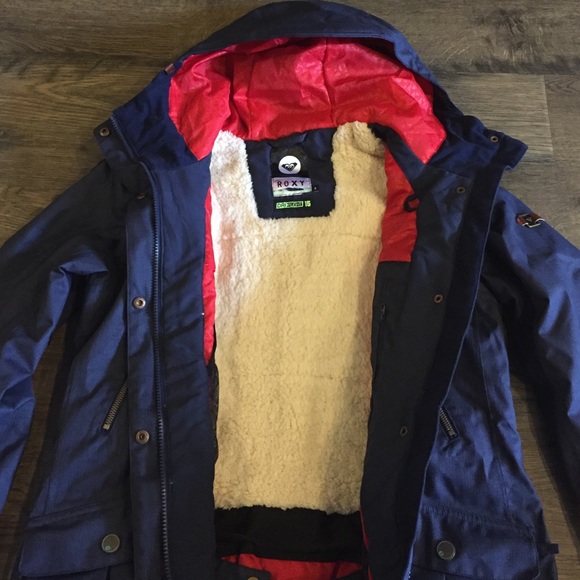 Roxy purple tribe snowboarding jacket - Picture 3 of 4